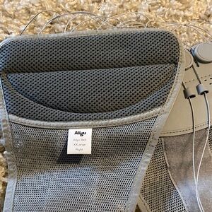 Allgu Gray Mesh Support Belt